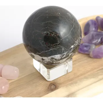 Onyx černý - koule 7,5 cm (550g) č. 2 - klid, vnitřní stabilita a ochrana