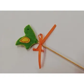 Filcový zápich na špejli - Velikonoce - kuřátko č.5