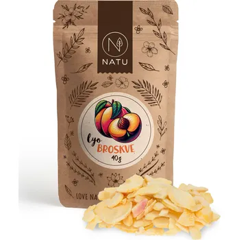 Sušená potravina Lyofilizované broskve, plátky, 40 g