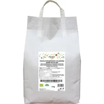 Mouka BIO mouka dvouzrnková celozrnná jemně mletá, 4 kg
