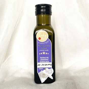 Rostlinný olej RAW Sezamový olej černý, 100 ml