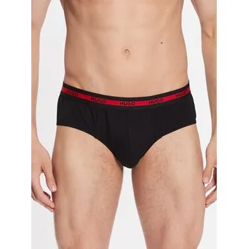 HUGO Souprava slipů 50492378 Černá XS