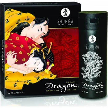 Podpora erekce Shunga Dragon Cream 60ml stimulační krém pro oba