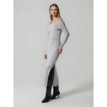 Dámské šaty Žerzejové šaty - S - House - šedá - 250GO-85M