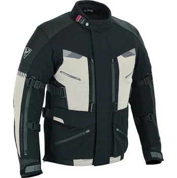 Moto bunda Pánská textilní motocyklová bunda Lookwell CYCLONE černá/písková Velikost: XL