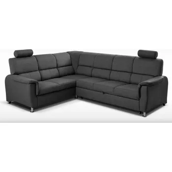 Sedací souprava Sedací souprava Denim - Duo Ever 2(P)+R+3F(L), 216 x 266 x 109 cm, skladem v béžové látce Afrika 722