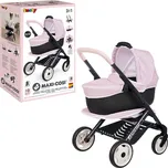 Smoby Kombinovaný kočárek Maxi Cosi pro panenky světle růžový