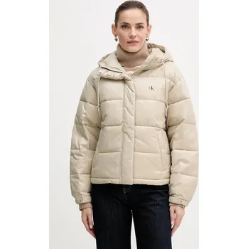 Pánská větrovka Bunda Calvin Klein Jeans LV047D505G béžová 08X, vel. XS