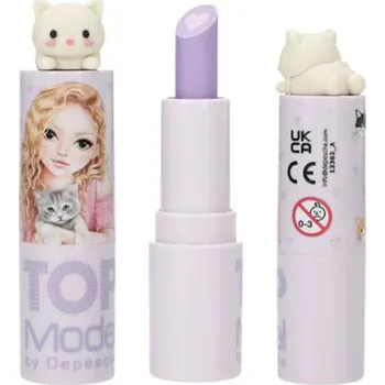 Rtěnka Top Model Guma ve tvaru rtěnky TOPModel Kitty – Lizzy s kočičkou