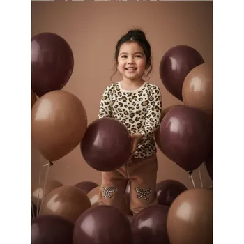 Sinsay - 2 balení triček s dlouhým rukávem - hnědá - 112FT-84X - 112FT-84X-86