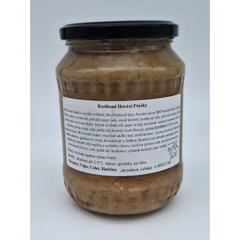 Hotové jídlo Rozlítané ptáčky z BIO hovězího masa - 2 porce, 680 g