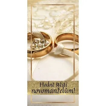 metr Svatební čokoláda Hodně štěstí