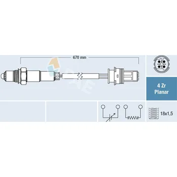Lambda sonda Lambda sonda FAE 77328