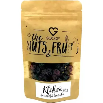 Sušené ovoce Klikva velkoplodá - brusnice, 500 g