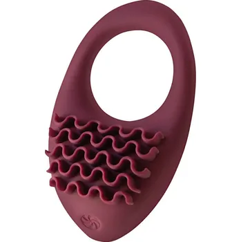 Lola Games Pure Passion Stellar (Wine red), vibrační kroužek pro páry