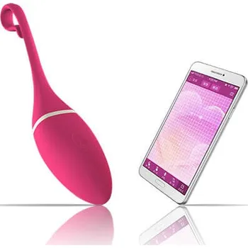 Chytré vibrační vajíčko Realov Irena Smart Egg růžové