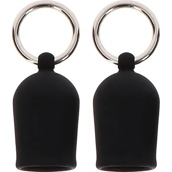Vakuová pumpa TABOOM Nipple Play Pierced Nipple Suckers (Black)