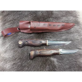 lovecký nůž Wood Jewel Wood Jewel Kaksoispuukko avauspuukkolla 23AVKR - hnědá - 2 nože