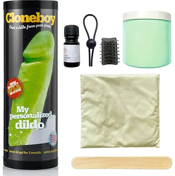 Dildo Cloneboy Glow In The Dark, sada pro odlitek penisu