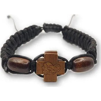 Náramek Modlitební Náramek s Vyrytou Pannou Marií