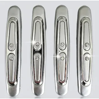 Tuning PREXIM Chrániče hran dveří pryžové stříbrné chrom