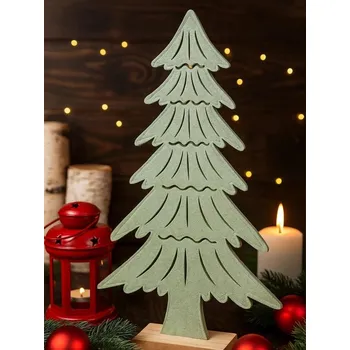 Vánoce Sinsay - Vánoční LED lampa - zelená - 043GJ-07X - 043GJ-07X-ONE