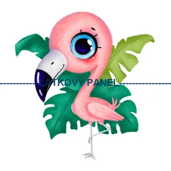 Látkový panel - Dětský - DE-130 Velikost: 25x25cm, Materiál: Kočárkovina