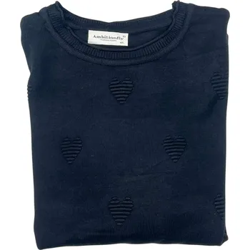 Dámský svetr Dámský hedvábný svetr DENY Barva: Černá, Velikost: M-L