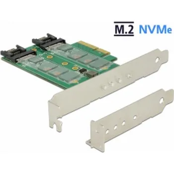 DeLOCK PCI Express karta > 3 x M.2 slot, řadič