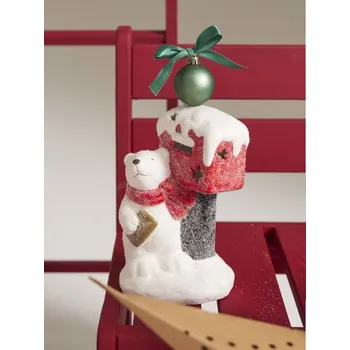 Vánoční dekorace Sinsay - Vánoční LED lampa - červená - 590FS-33X - 590FS-33X-ONE