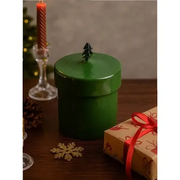 Úložný box Sinsay - Úložný box s víkem - tmavě zelená - 003GN-79X - 003GN-79X-ONE