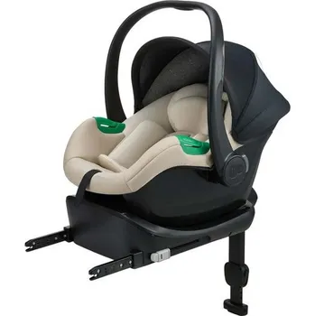 Přeprava dětí KINDERKRAFT Autosedačka Mink Pro 2 (0-13 kg) Beige - KINDERKRAFT Autosedačka Mink Pro 2 i-size (0-13 kg) a základna Mink FX 2 Beige