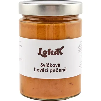 Hotové jídlo Svíčková hovězí pečeně Lokál - 2 porce, 500 g