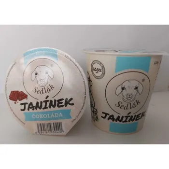 Cukrovinka Janínek kozí tvarohový krém s čokoládou, 120 g