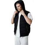 Nature Pánská zateplená zimní vesta s odepínací kapucí SIMO Barva: Černá, Velikost: 4XL