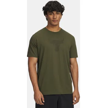 Pánské tričko Pánské tričko Under Armour UA Pjt Rck Brahma Bull SS 1383191-308 Zelená XXL