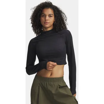 Dámské tričko Dámské tričko Under Armour Meridian Suede Effect LS- 6007020-001 Černá MD