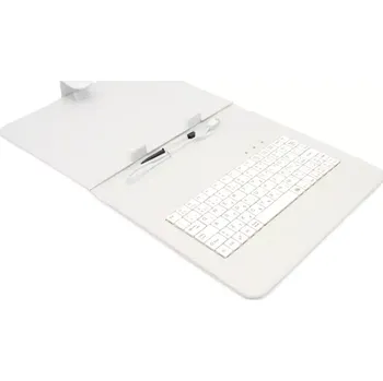 AIREN AiTab Leather Case 3 with USB Keyboard 9,7" WHITE (CZ/SK/DE/UK/US.. layout)