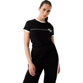 Pánské tričko GUESS CARMEN SS CN T-SHIRT V5YI01J1314 JBLK L Velikost: S