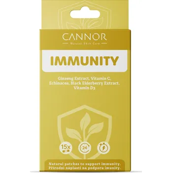 Náplast Přírodní náplasti na podporu imunity, 15 ks