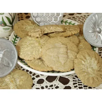 Pohankové máslové sušenky s mandlemi, 100 g