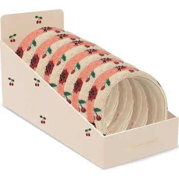 Čelenka Korálková čelenka do vlasů "Ladybug Pink" Konges Sløjd