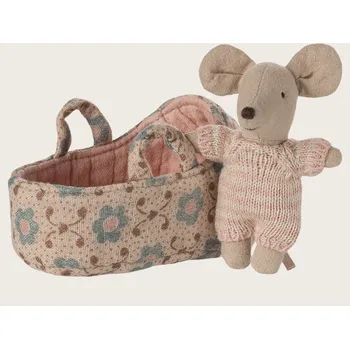 Maileg Myška Miminko v korbičce holčička