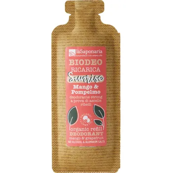 BIO náplň do roll-on deodorantu Sunrise s vůní manga a grapefruitu, 40 ml