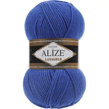 Galanterie Alize Lanagold classic 141 královská modrá