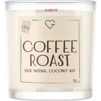 Svíčka Svíčka coffee roast s dřevěným praskajícím knotem, 50 g