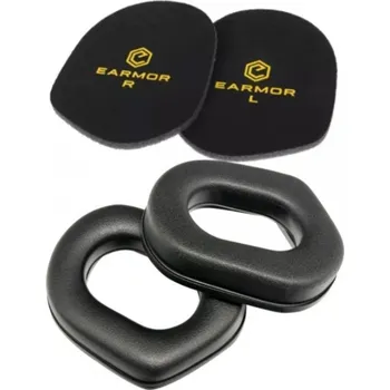 PVC náušníky a pěnové vložky do sluchátek EARMOR M31/M32/M31H/M32H - EARMOR