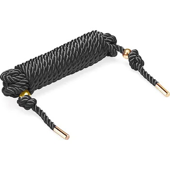 Liebe Seele Silky Cotton Shibari Rope 5m (Black), svazovací lano