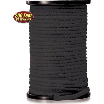 Fetish Fantasy Bondage Rope 60,96 m černá