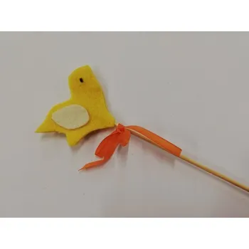 Filcový zápich na špejli - Velikonoce - kuřátko č.3